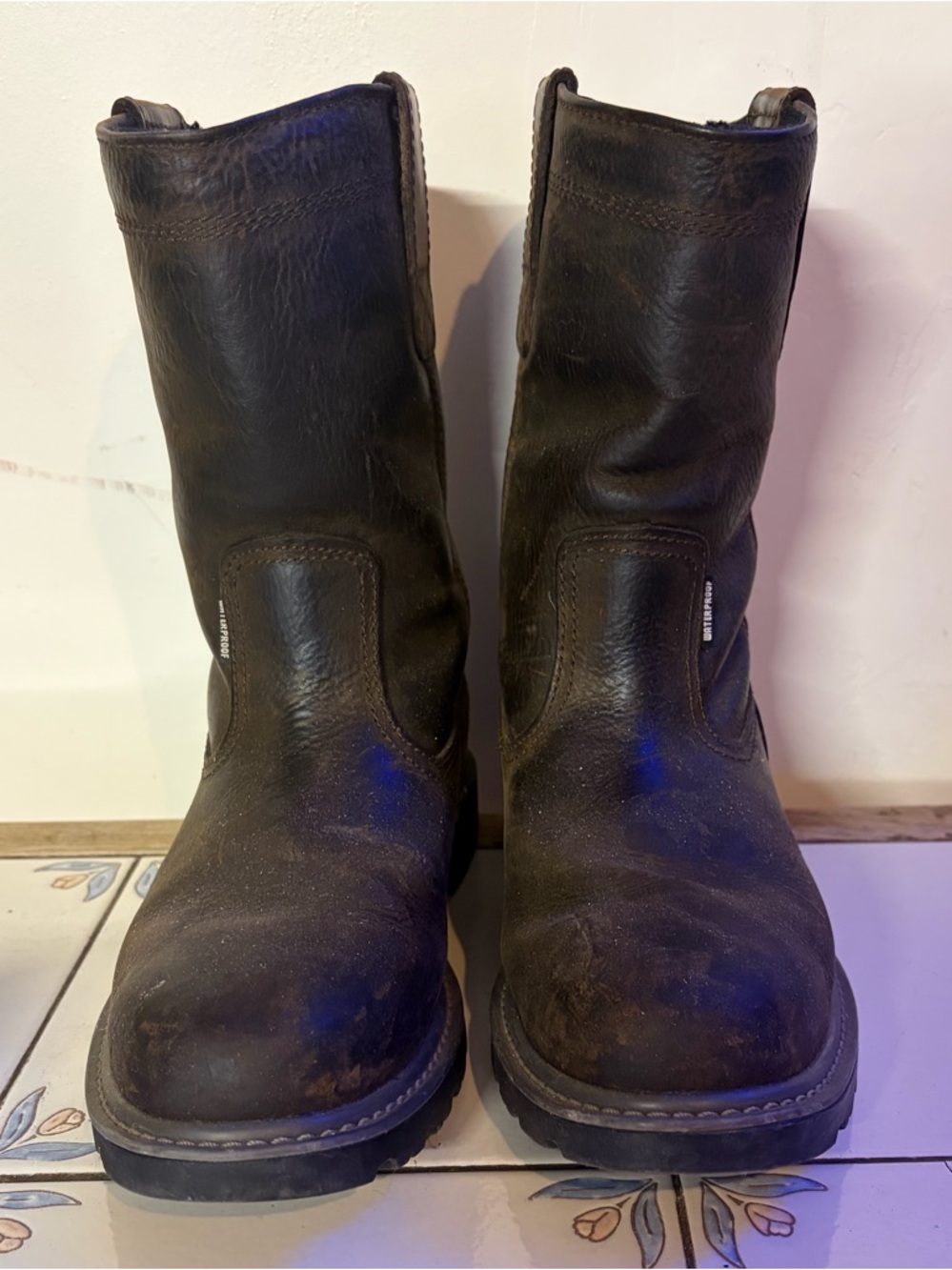 Wolverine Men's Floorhand Waterproof Wellington work boots